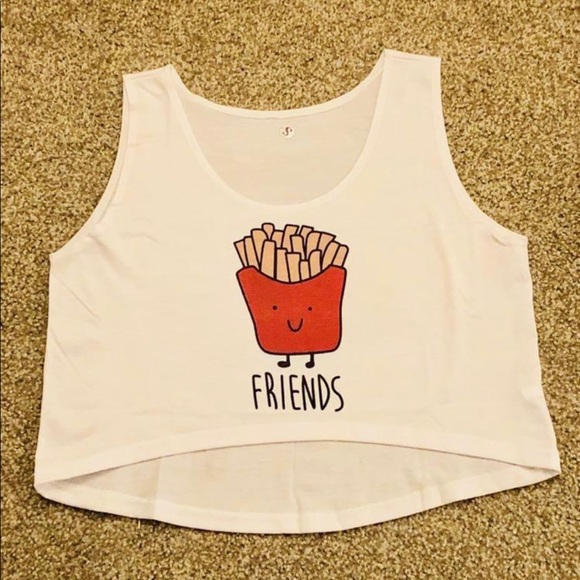 🍔🍟👭Crop Tops BFF 👯‍♀️ - Picture 2 of 3